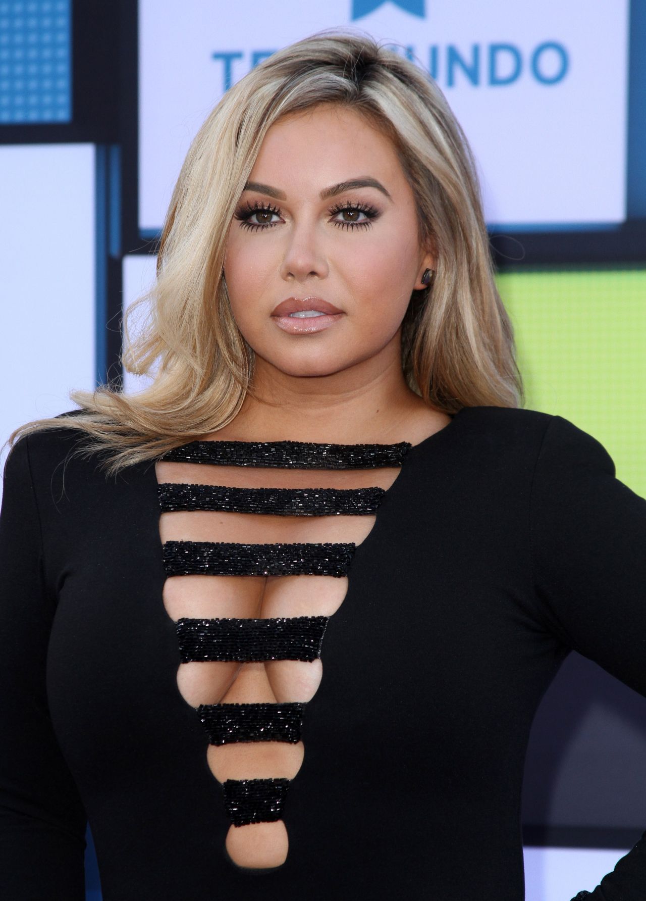 Cantante Chiquis Rivera llega a la región de América Latina Music Awards  2017 en Hollywood's Dolby Theatre de Los Angeles el 26 de octubre de 2017.  Foto por Christine Chew/UPI Fotografía de