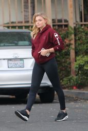 Chloe Moretz in Tights - Out in Los Angeles 10/1/2016 