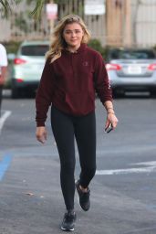 Chloe Moretz in Tights - Out in Los Angeles 10/1/2016 