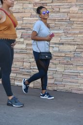 Christina Milian in SPandex -Out in Los Angeles 9/29/2016 