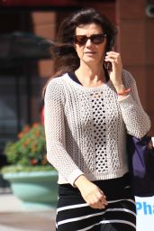 Daphne Zuniga Street Style - Out in Bevery Hills 10/4/2016 
