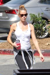 Denise Richards Sport Outfit - Out in Malibu 10/7/2016 