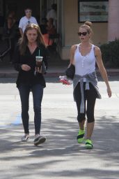 Denise Richards Sport Outfit - Out in Malibu 10/7/2016 