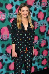 Elizabeth Olsen - KENZO x H&M Launch Event in New York City 10/19/ 2016
