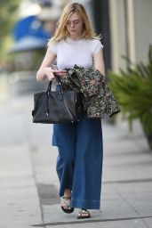 Elle Fanning - Out and About in Los Angeles, October 2016