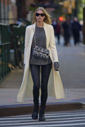 Elsa Hosk is Stylish - Out in NYC 10/11/2016 
