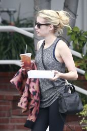 Emma Roberts - Picking up Some Food to Go in West Hollywood 10/23/ 2016