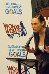 Gal Gadot - Wonder Woman United Nations Ambassador Ceremony in NYC - 10/21/2016 