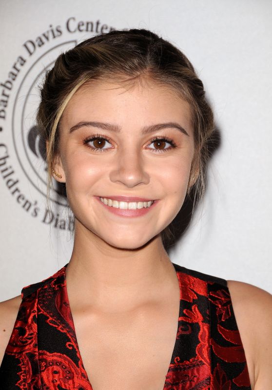 Genevieve Hannelius – Carousel Of Hope Ball in Beverly Hills 10/08/2016