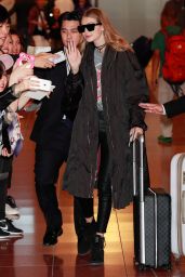 Gigi Hadid at Haneda Airport in Tokyo 10/11/2016 