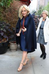 Gillian Anderson in New York City 10/25/ 2016