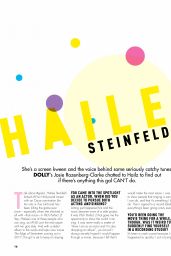 Hailee Steinfeld - Dolly Australia Nov/Dec 2016 Issue