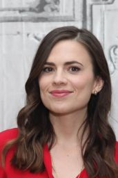 Hayley Atwell - AOL BUILD Series for Conviction in New York City 10/2/2016