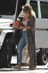 Hilary Duff at The Four Seasons Hotel in Beverly Hills 10/15/ 2016 