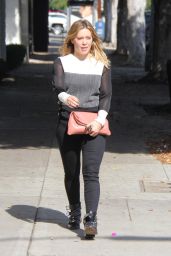 Hilary Duff Cute Outfit Ideas - Shopping in Beverly Hills 10/26/ 2016 