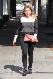 Hilary Duff Cute Outfit Ideas - Shopping in Beverly Hills 10/26/ 2016 