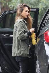 Jessica Alba at a House in Beverly Hills 10/30/ 2016 