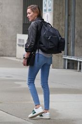 Katie Cassidy Travel Outfit - Airport Candids 10/6/2016 