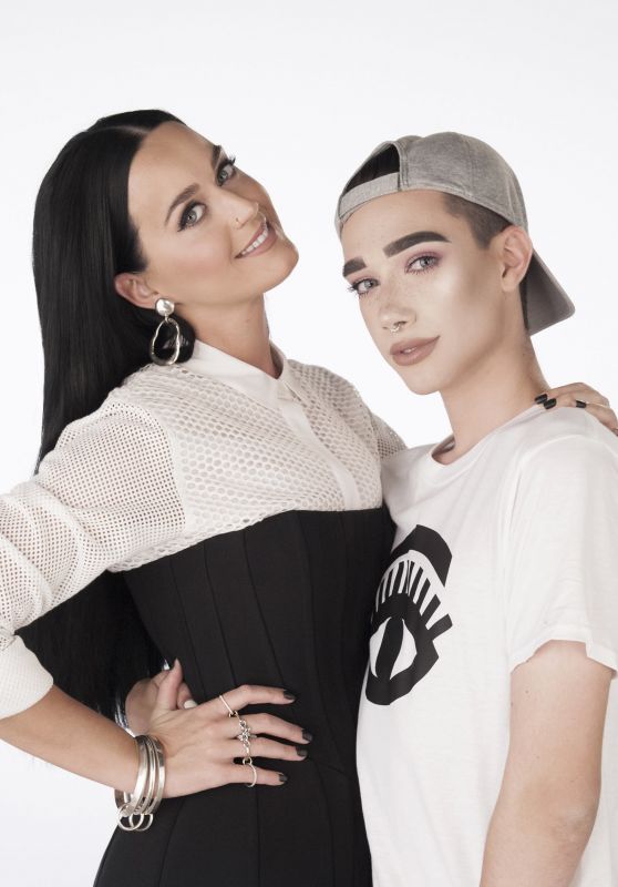 Katy Perry and James Charles - Photoshoot for COVERGIRL