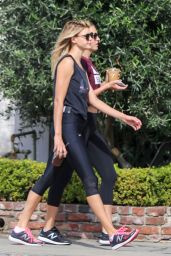 Kelly Rohrbach in Workout Gear - Outside a Pilates Class in West Hollywood, October 2016