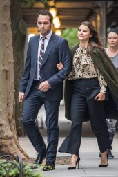 Keri Russell - Arriving at the Frank Stanton Award Luncheon in NYC 9/29/2016 
