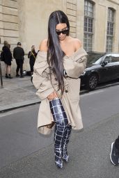 Kim Kardashian Style - Leaving the Mugler Offices in Paris 10/2/2016 ...