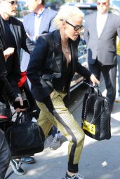 Kristen Stewart With a Chanel Bag - NYC 10/6/2016