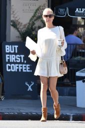 Kristin Cavallari Style - Leaving Alfred Coffee in Beverly Hills 10/8/2016 