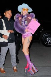 Lady Gaga - Leaving Her Hotel in New York 10/22/2016