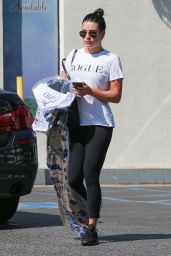 Lea Michele at the Cleaners in West Hollywood, September 2016