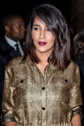 Leila Bekhti – L’Oreal Gold Obsession Party in Paris 10/2/2016