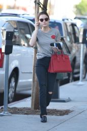 Lucy Hale - Out Getting a Coffee in Los Angeles - 10/22/2016 