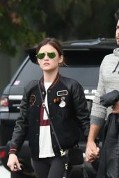 Lucy Hale - Out Running Errands in Los Angeles - 10/24/ 2016