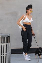 Madison Beer With a Dog - Out in Los Angeles 10/1/2016 