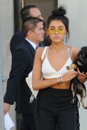 Madison Beer With a Dog - Out in Los Angeles 10/1/2016 