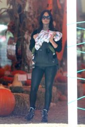 Megan Fox at a Pumpkin Patch in Malibu 10/15/ 2016