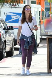Minka Kelly - Out For Lunch in Los Angeles 10/11/2016