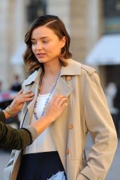 Miranda Kerr - Photoshoot for Louis Vuitton in Paris 10/4/2016