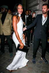Naomi Campbell - Arriving at the L’Oreal Gold Obsession Party in Paris 10/2/2016