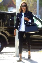Naya Rivera Casual Style - Out in Beverly Hills 10/18/ 2016