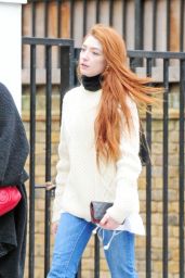 Nicola Roberts Autumn Outfit Ideas - Shopping in Notting Hill 10/19/ 2016 