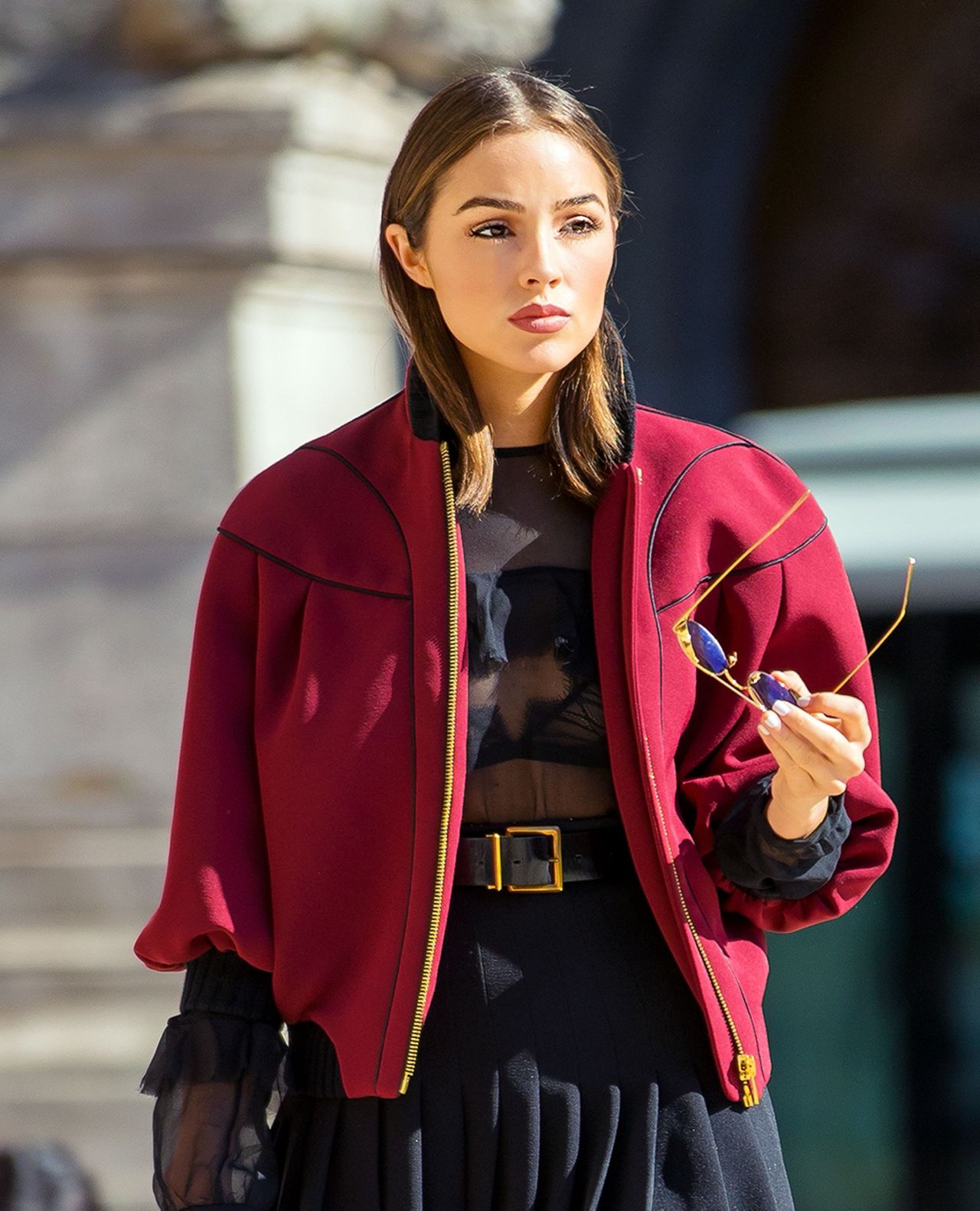 Olivia Culpo is Looking All Stylish - Out in Paris 10/7/2016 • CelebMafia