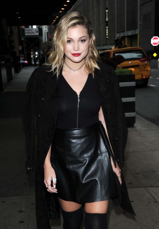 Olivia Holt Chic Outfit - Out in NYC 10/1/2016 