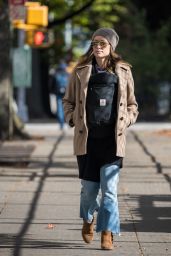 Olivia Wilde Casual Style - Out in Brooklyn 10/24/ 2016 