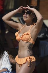 Olympia Valance Hot in Bikini - Mykonos 10/3/2016