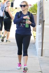 Reese Witherspoon in Leggings - Out in Brentwood 10/3/ 2016 