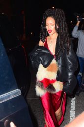 Rihanna Style - Leaving Carbone Italian Restaurant in NYC 10/6/2016