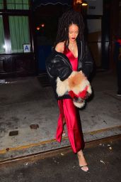 Rihanna Style - Leaving Carbone Italian Restaurant in NYC 10/6/2016