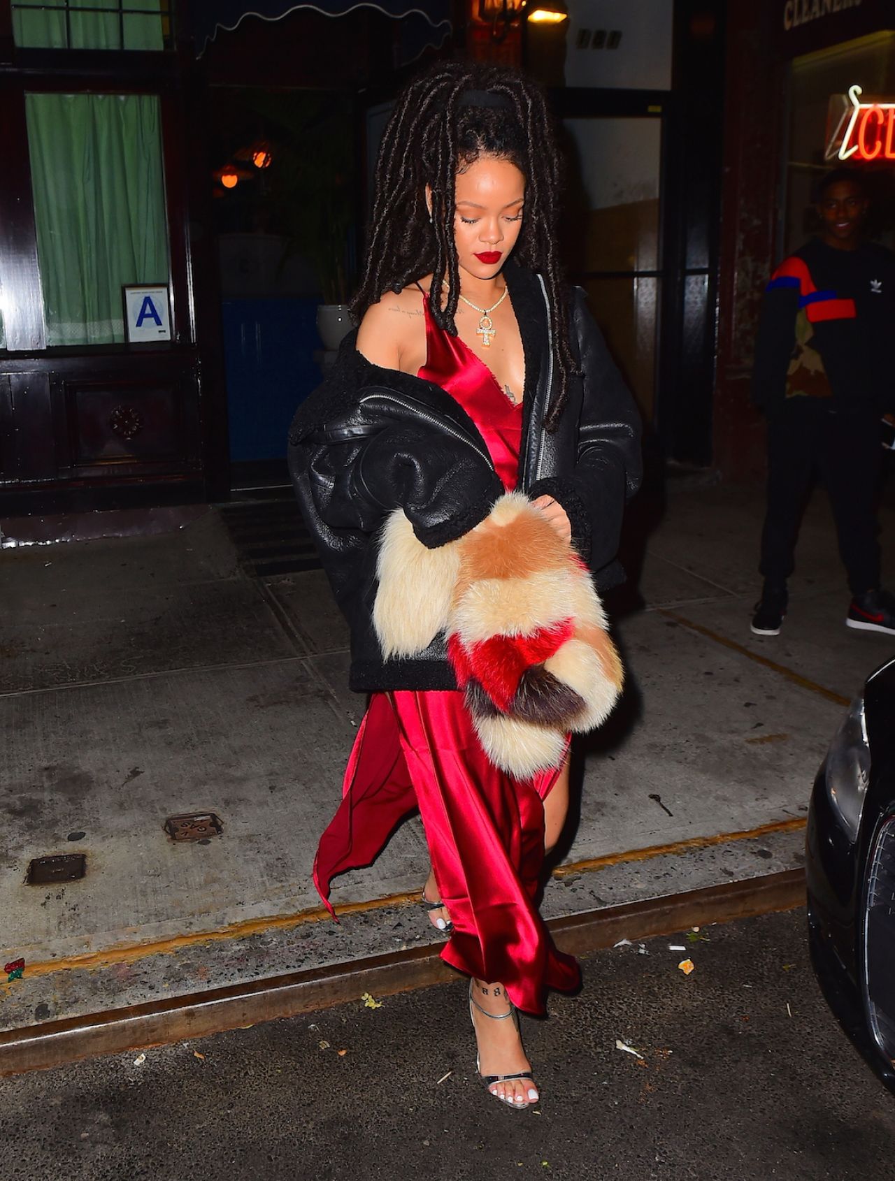 Splurge: Rihanna's Il Pastaio Restaurant Givenchy Fall 2013 Custom
