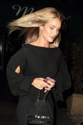 Rosie Huntington-Whiteley at Madeo Restaurant in Hollywood, October 2016